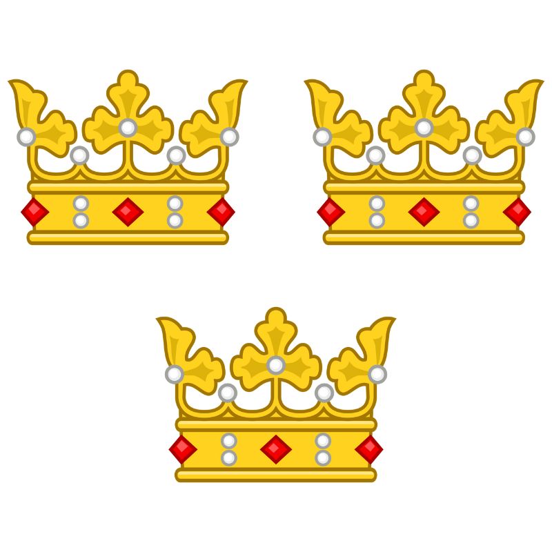 three crowns - sweden